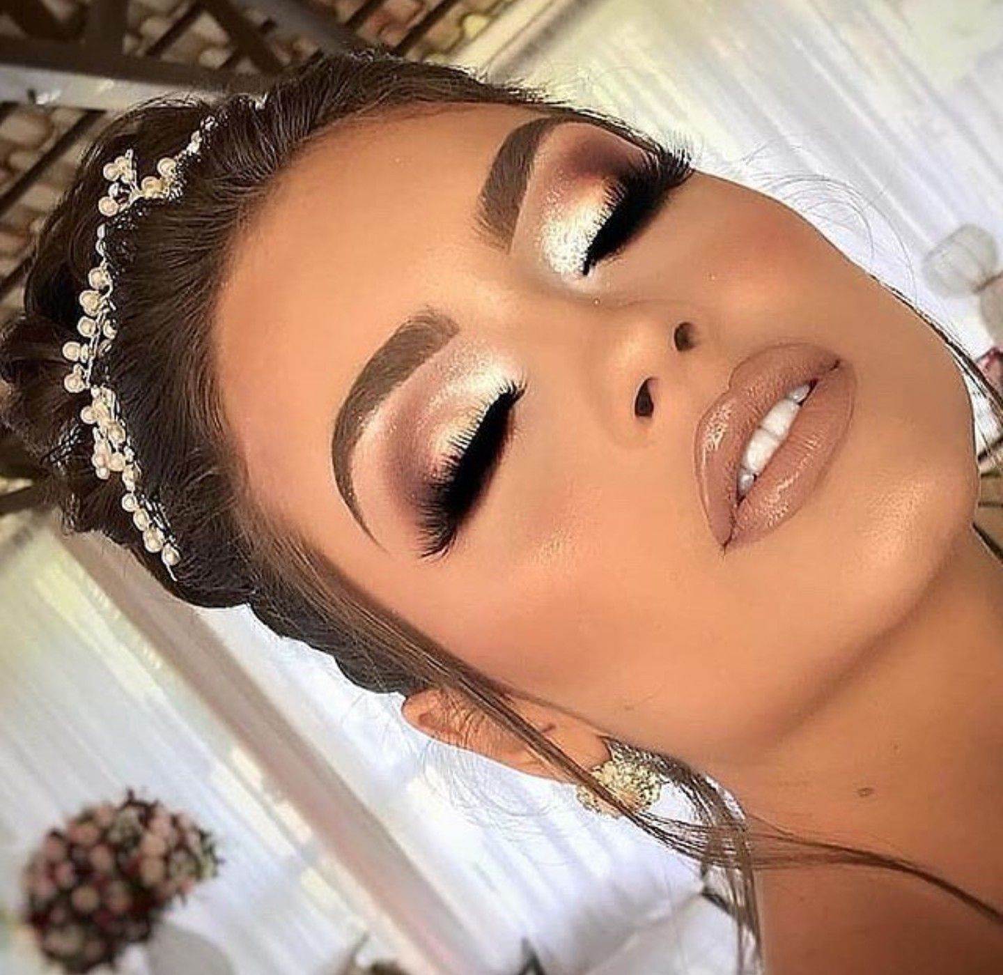 Pin By Kenia Rodrigues On Maquiagens De Luxo Glam Bride Makeup Bride