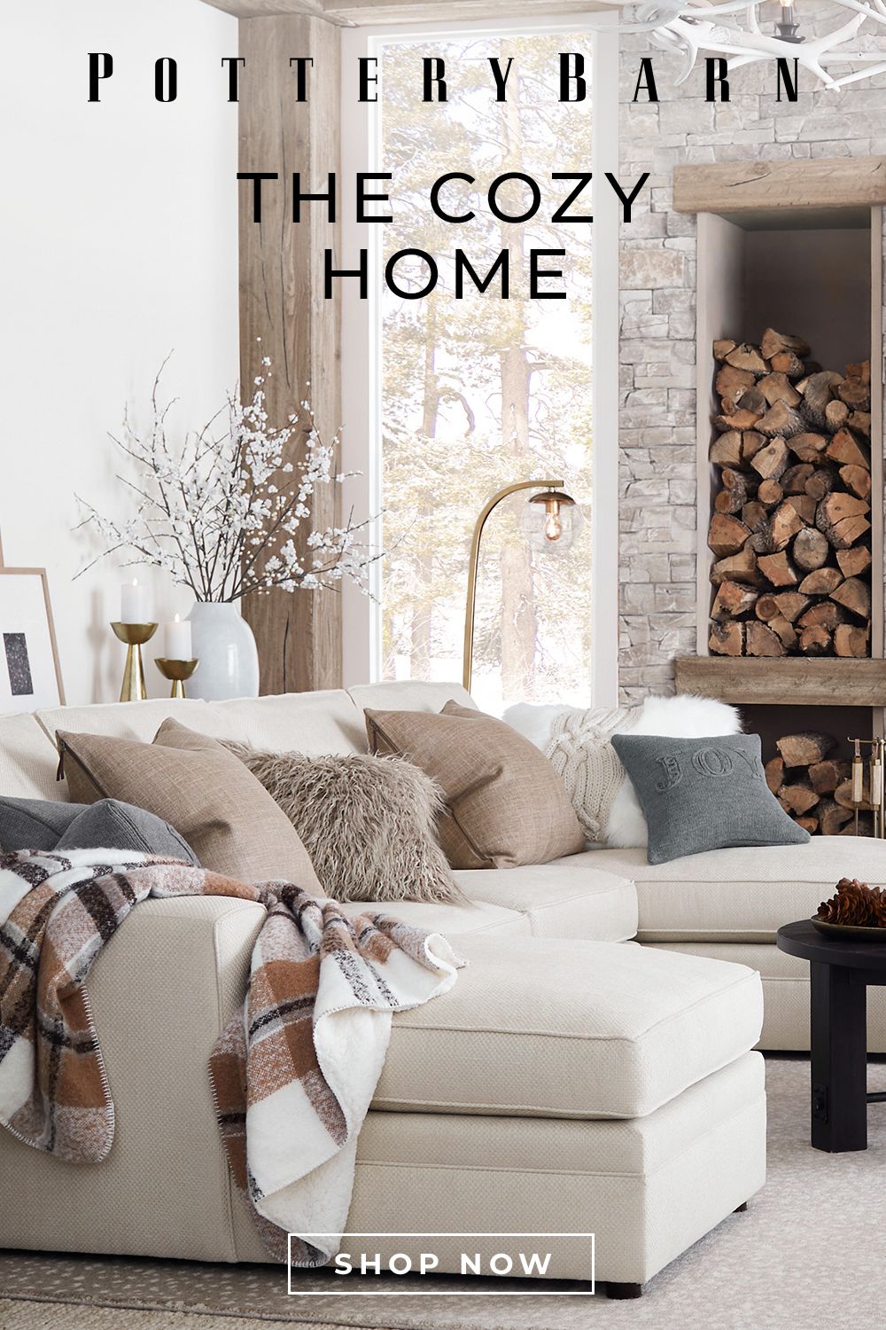 What We Re Loving The Cozy Home Cozy House Home Farmhouse Decor Living Room