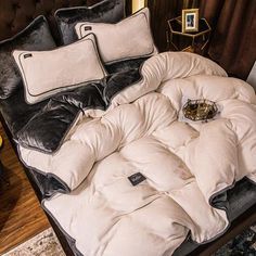 Tranquility in Bed Our Anafi Fine Velvet Duvet Set is one of our favorite fabrics of the season. Delicate and soft, this product is known for its subtle sheen, which comes from weaving a blend of acrylic and pure cotton yarn together with luxe textured threads. Ultra-soft flannel fleece velvet is always a comforting choice when it comes to bedding. Its soft texture provides instant relaxation. This ultra-soft velvet bedding features an artistic touch with fringe details. Its various colors are a Velvet Bedding Sets, Velvet Duvet, Duvet Sets, Duvet Cover Sets, Queen Bedding Sets, Bed Sets, White Bedding Set, Queen Comforter Sets, Bed Covers