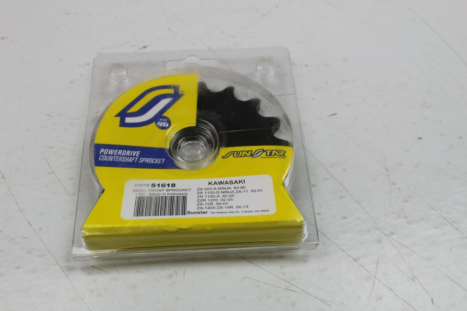 Sunstar Steel Front Sprocket 18T Sunstar Steel Front Sprocket 18T
