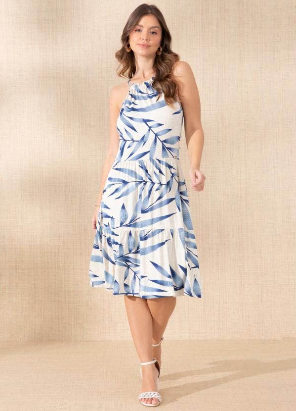 Vestido em malha de viscose com elastano. Modelo com decote halter e franzidos, gota no centro costas com amarração e babados em camadas. Comprimento Curto. One Shoulder, Shoulder Dress, Gota, Halter, Ideias Fashion, Dresses, Products, Layering, Mesh