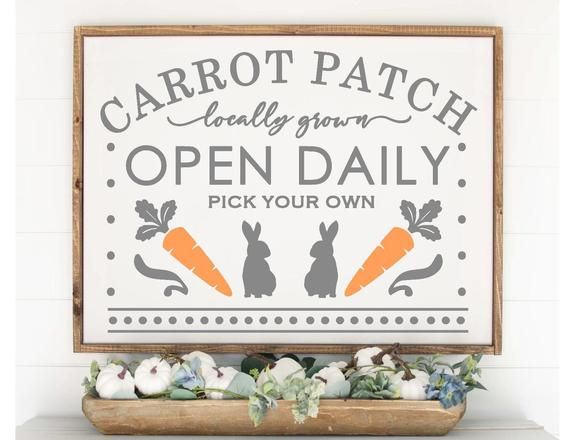 Download Easter SVG, Easter Sign SVG, Carrot Patch SVG, Egg Hunt ...