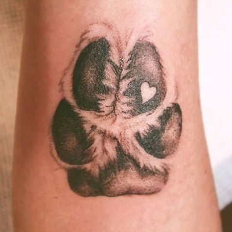 10 Most Beautiful Pet Memorial Tattoos Urns In 2020 Pet Memorial Tattoo Pawprint Tattoo Dog Tattoos