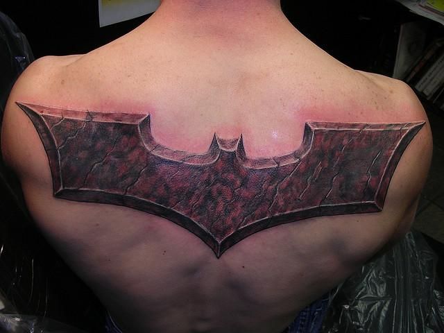 Batman Chest Tattoo Chest Batman Tattoo Girl Batman Pinterest Batman Tattoos For Women Tattoos Chest Tattoos For Women