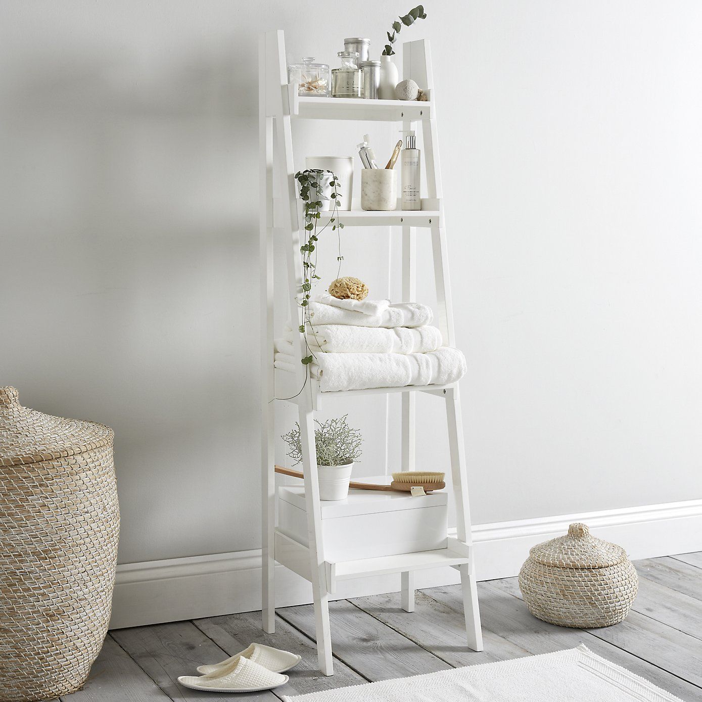 8 space savers Bathroom storage ladder, Bathroom ladder, Ladder 8 space savers Bathroom storage ladder, Bathroom ladder, Ladder
