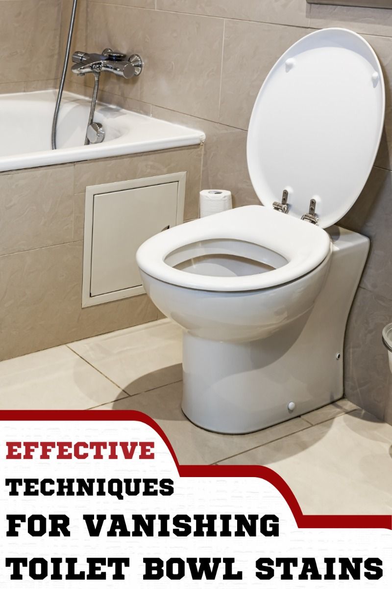 How to clean toilet bowl stains – Artofit