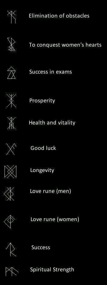 Norse runes. Draw them where they're needed. Follow my boards to inspire the witch in you. For Tarot tips and tricks delivered each full and dark moon, visit: www.darkdaystarot.com and subscribe. Simbolos Tattoo, Tattoo Motive, Get A Tattoo, Tattoo Neck, Tattoo 2017, Inca Tattoo, Shape Tattoo, Rose Tattoo, Flower Tattoo