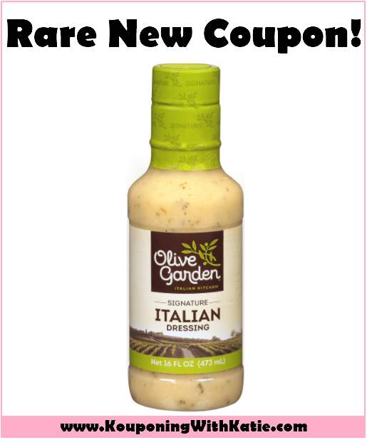 New Olive Garden Salad Dressing Coupon = Under 2 At Walmart!!! Olive