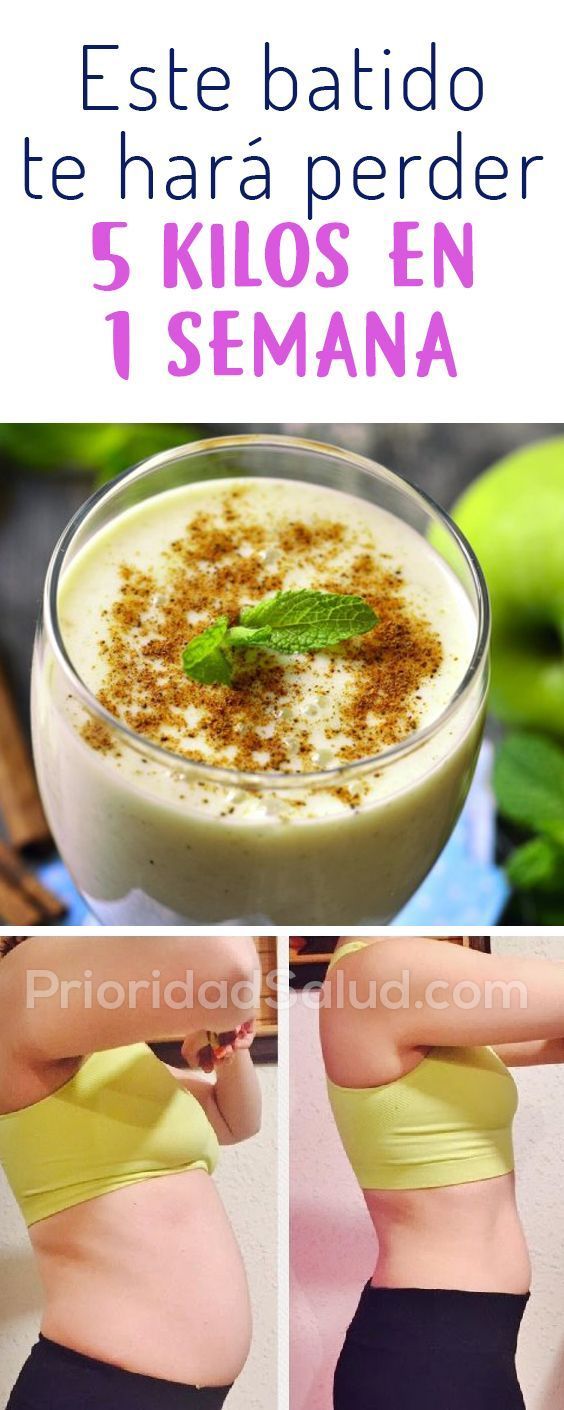 Receta para adelgazar rapido