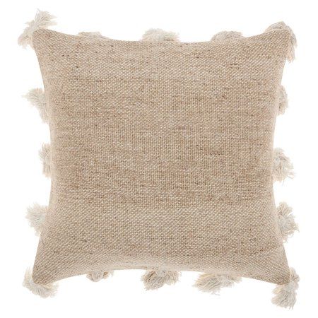 Nourison Life Styles Tassel Border Beige Throw Pillow Walmart Fascinating 20x20 Pillow Insert Walmart Nourison Life Styles Tassel Border Beige Throw Pillow Walmart Fascinating 20x20 Pillow Insert Walmart