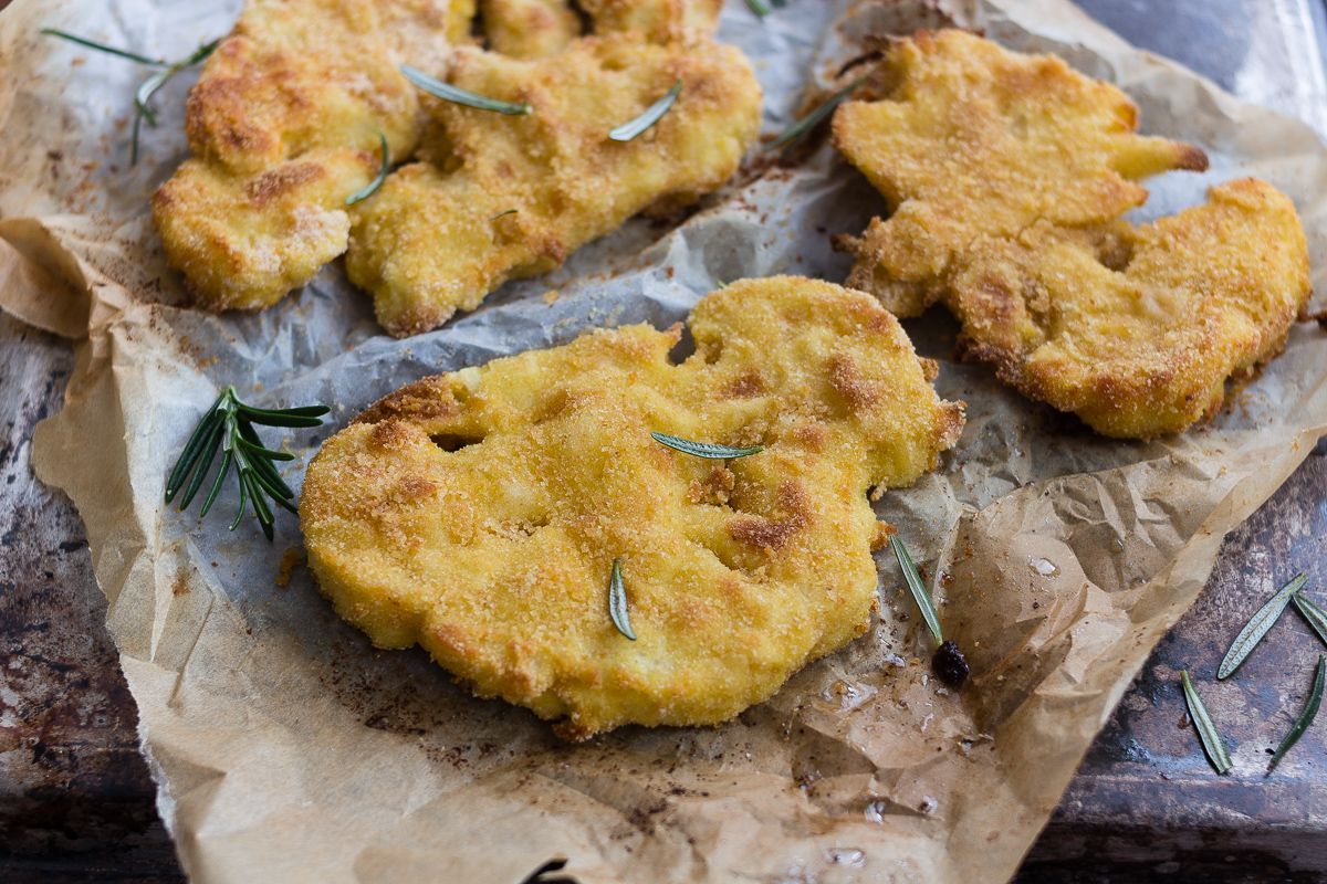 Cotolette+di+cavolfiore+al+forno Le voglie sembrano pruriti il quale hanno ...