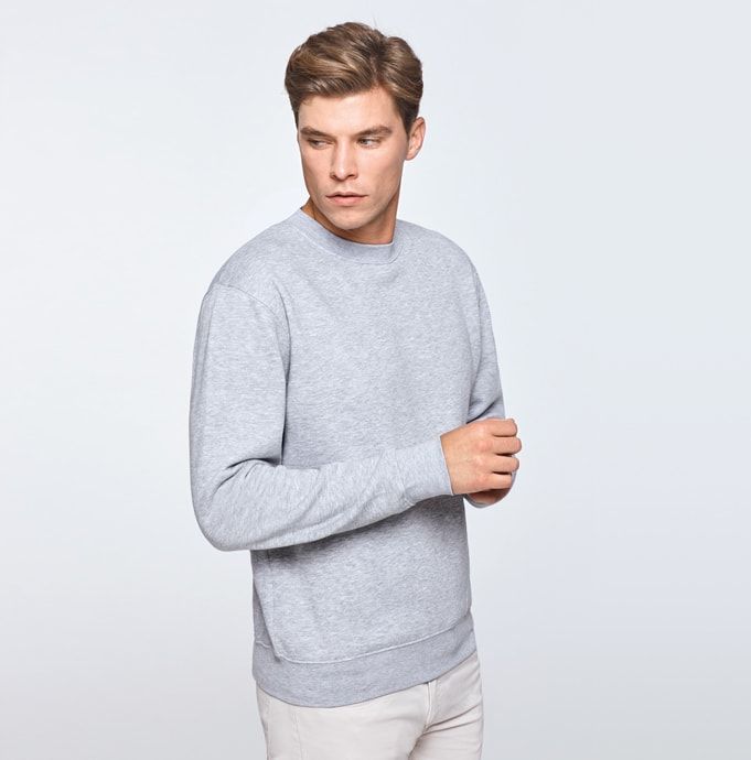 Pack 10 Rundhals-Sweatshirt Herren Marineblau – Roly SU1070 – Größe: 9/10 Pack 10 Rundhals-Sweatshirt Herren Marineblau – Roly SU1070 – Größe: 9/10