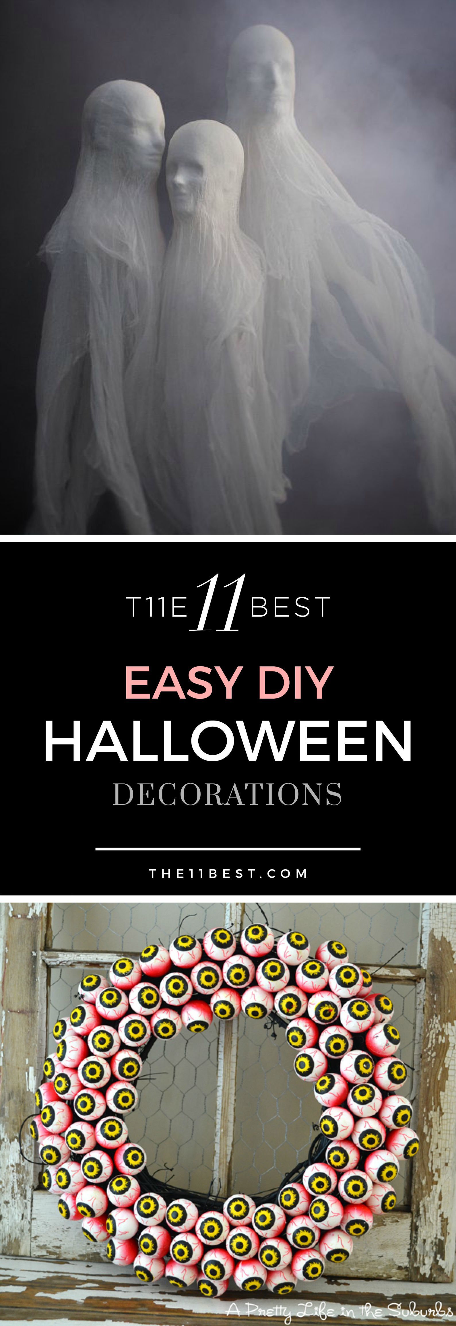 The 11 Best EASY DIY Halloween Decorations DIY Halloween - halloween decorations diy The 11 Best EASY DIY Halloween Decorations DIY Halloween - halloween decorations diy
