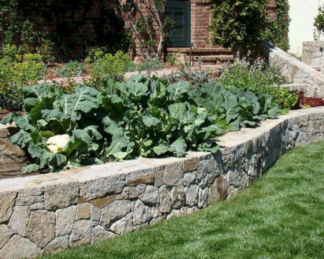 Natural Stone Raised Garden Beds Great Gardening Websites