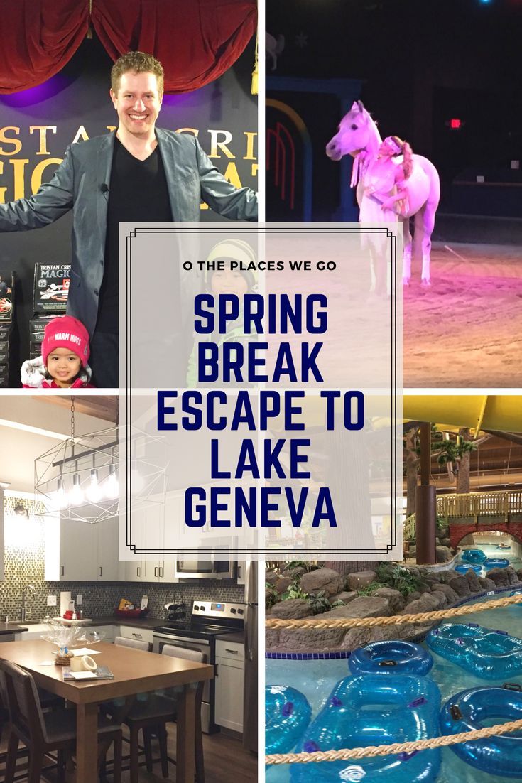 Spring Break Escape to Lake Geneva, Wisconsin Spring Break Outfits