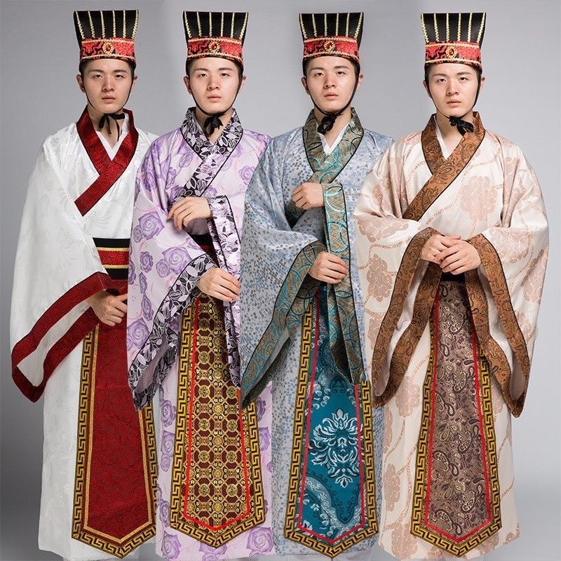 Man//Han Clothing Emperor Prince Minister Show Cosplay Suit Robe Costume Chinese