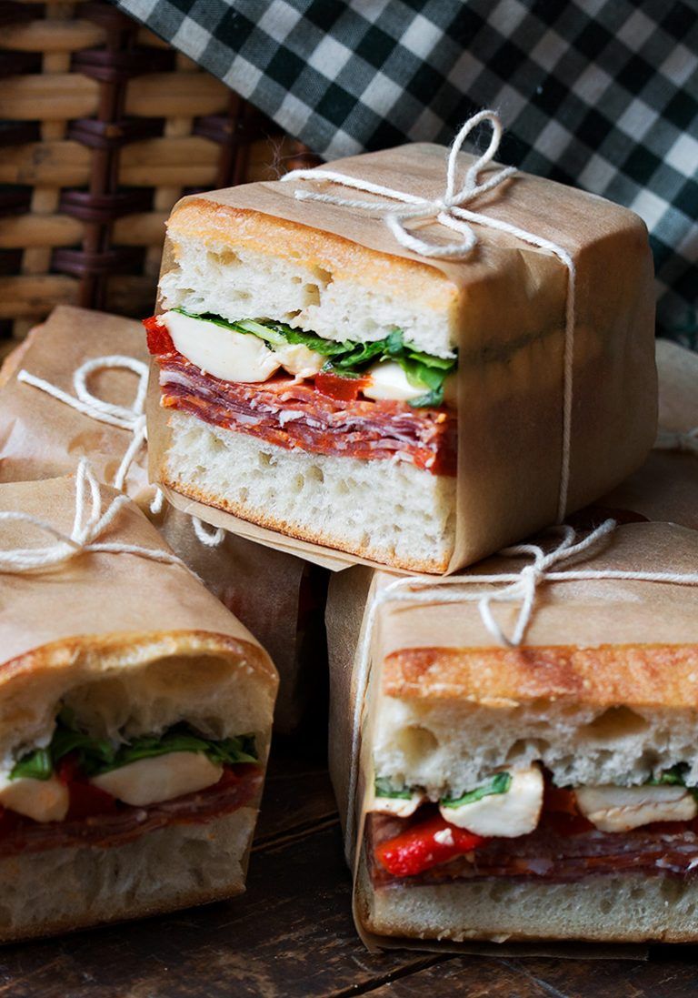 Pressed Italian Picnic Sandwiches - Seasons and Suppers