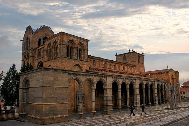 Basilica De San Vicente Avila España Spain Avila Natural Park