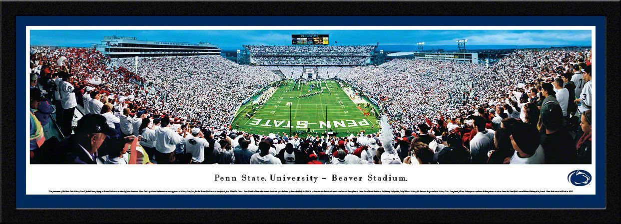 Blakeway Panoramas College Sports Posters End Zone Wake Forest Football Blakeway Panoramas College Sports Posters End Zone Wake Forest Football