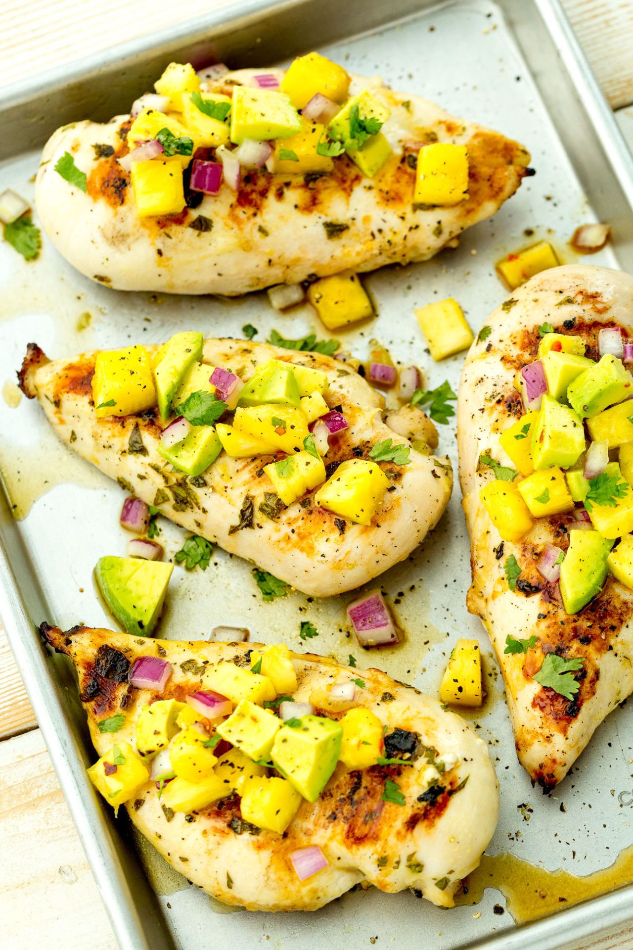 Grilled Honey-Lime Chicken with Pineapple Salsa Healthy Meats, Healthy ...