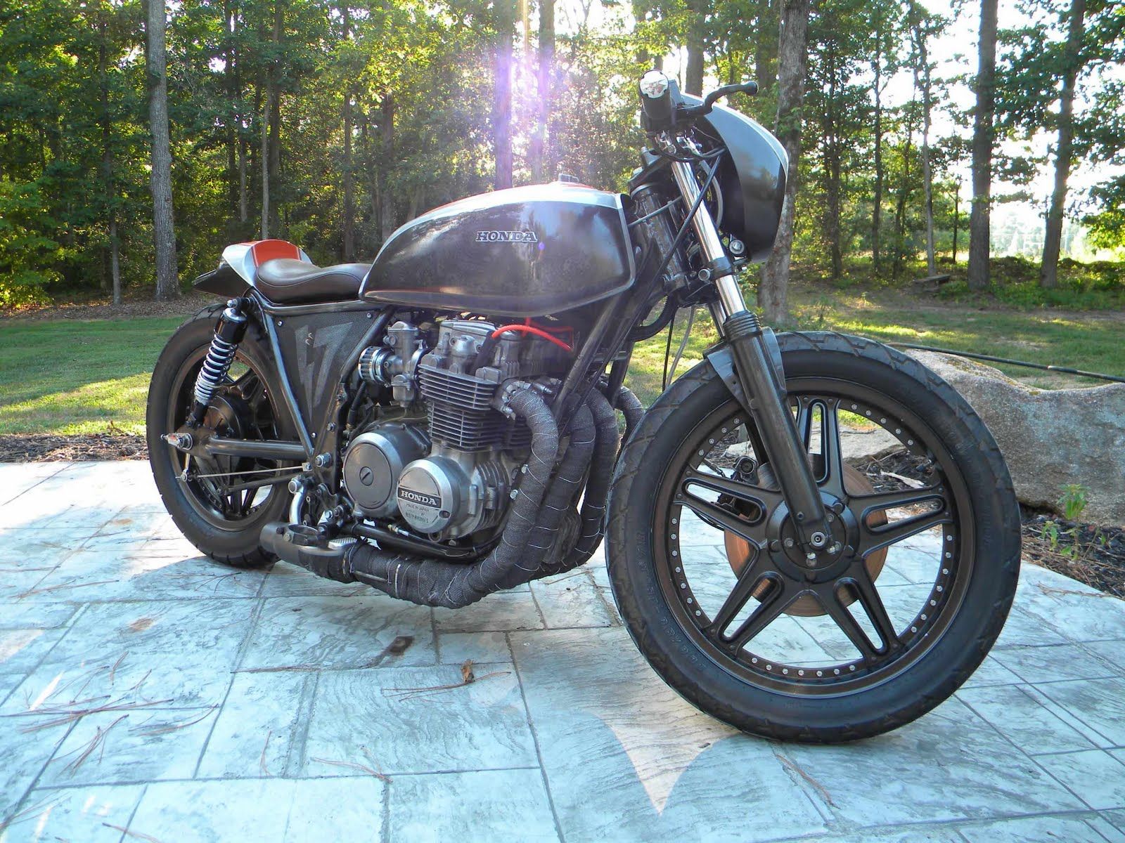 custom Honda CB650 Times Of Grace, Harley Race, Cb650, Custom Fender, Rock Fest, Dusty Rhodes, Roland Sands, Cycling City