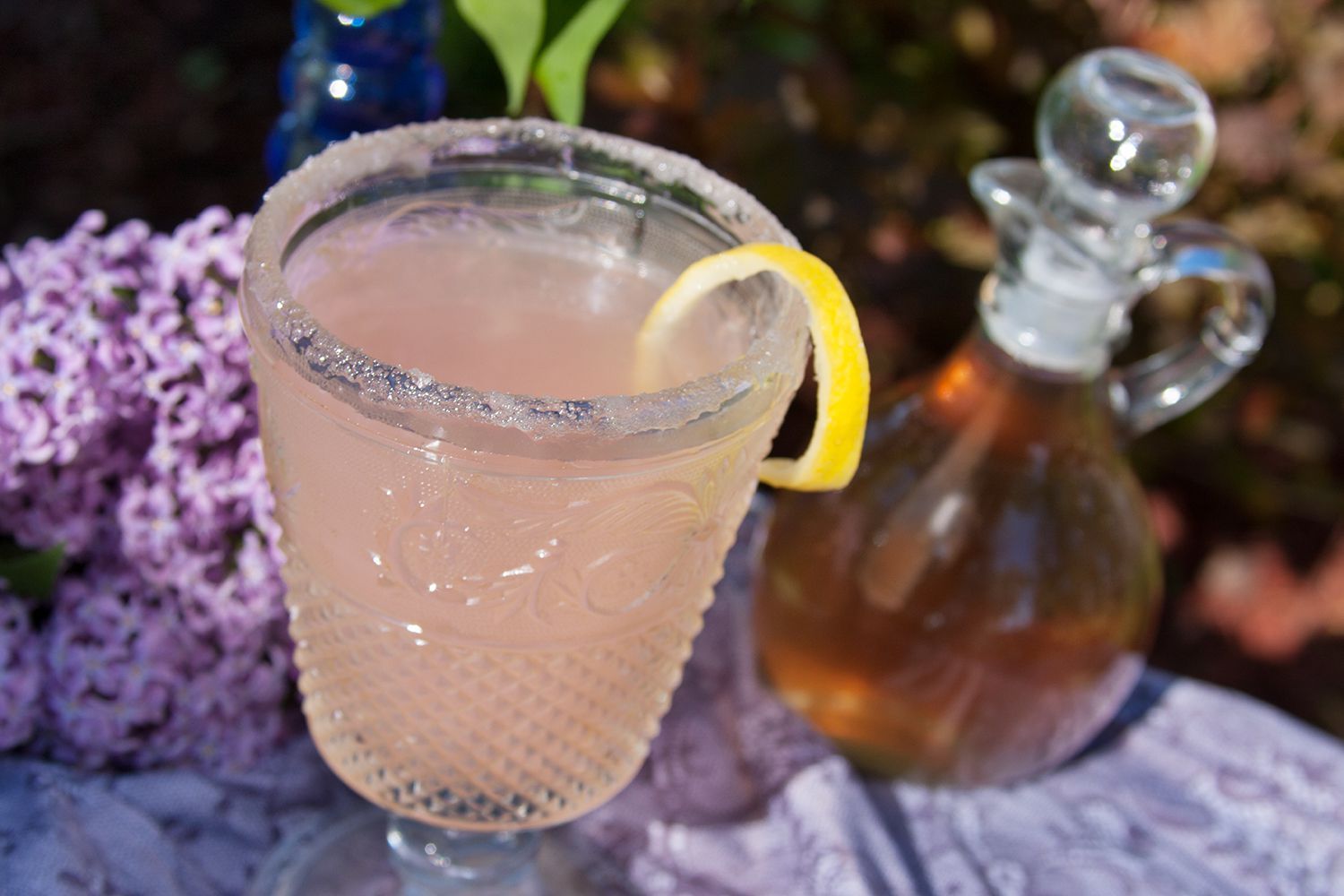 Add a Little Lilac to Your Lemon Drop Martini Recipe Add a Little Lilac to Your Lemon Drop Martini Recipe
