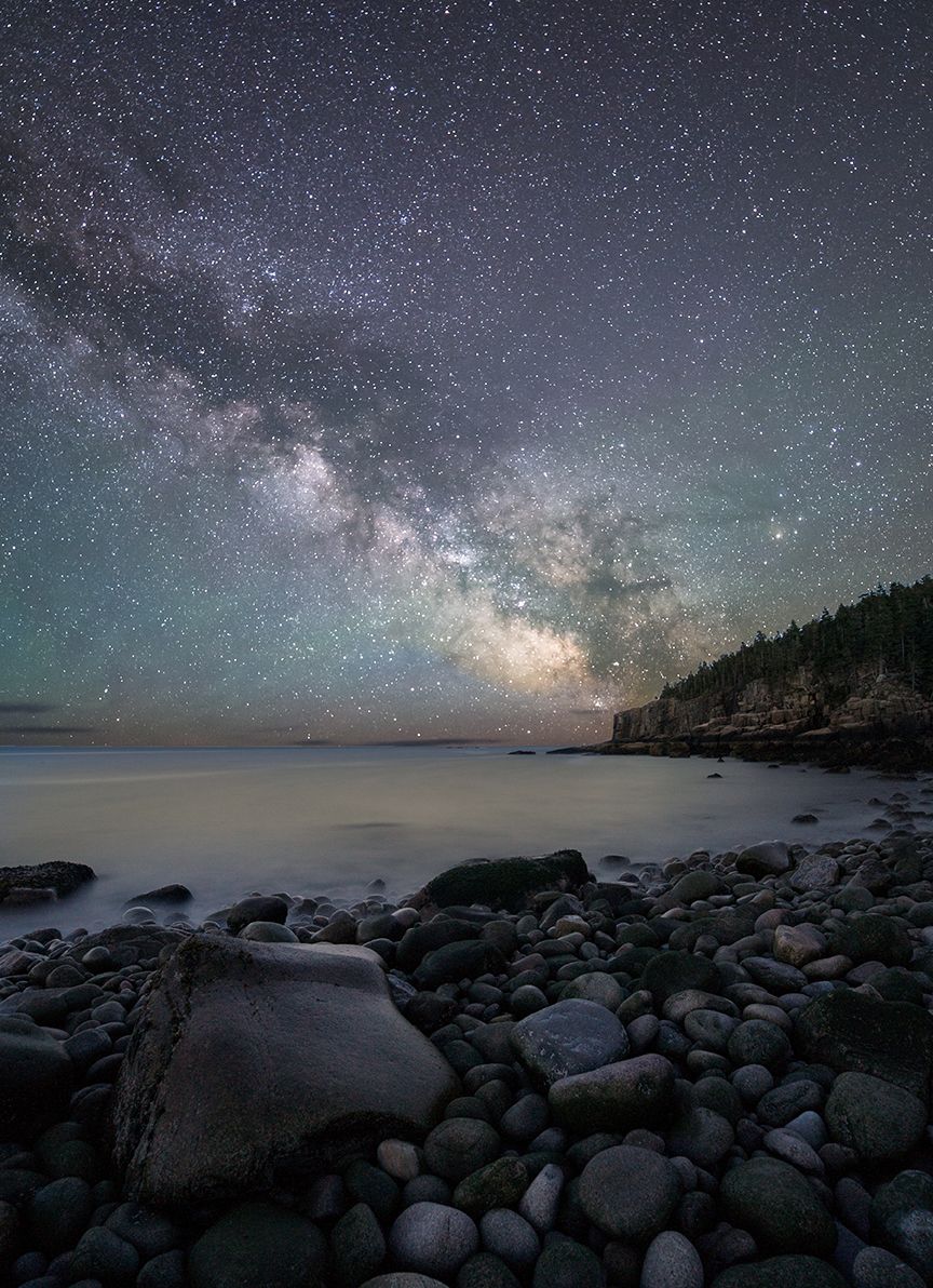 Under the Night Sky in Acadia National Park Friends of Acadia Night