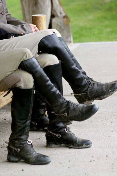 Boot fetish human pony riding cute