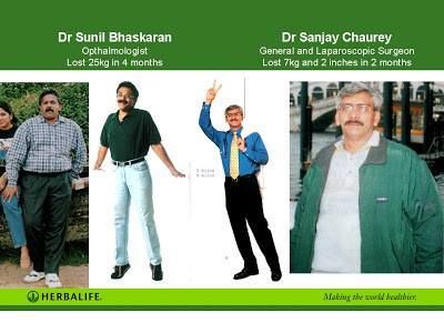 herbalife weight loss results