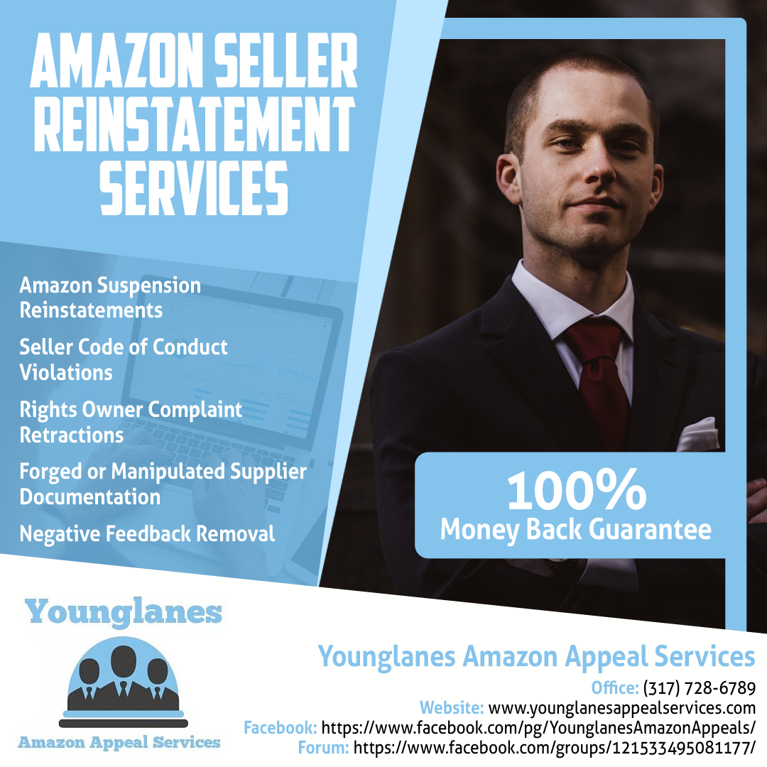 Younglanes Amazon Appeal Services Reviews Amazon account reinstatement service appeal letter and plan of action