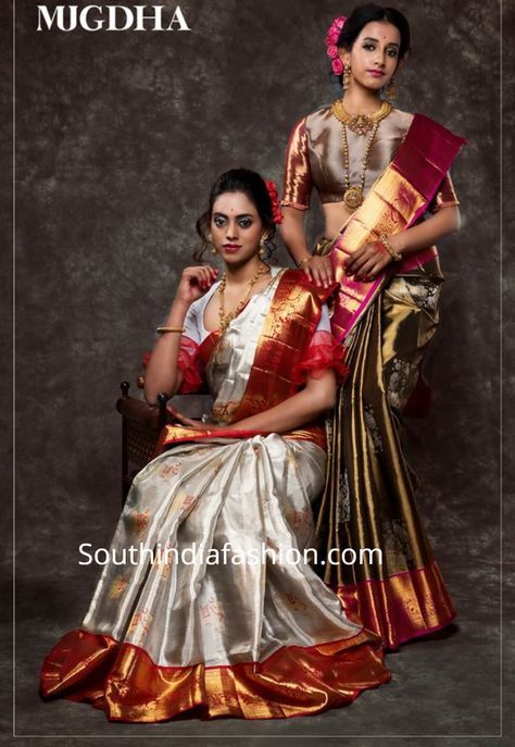 Bridal Silk Saree, Saree Wedding, Bridal Blouse Designs, Saree Blouse Designs, Indian Beauty Saree, Indian Sarees, Reception Sarees, Wedding Saree Collection, Saree Photoshoot