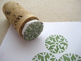 leaf and letter handmade: on the cheap: teeny tiny little stampers. #eraserstamp