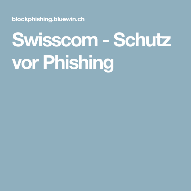 Schutz Vor Phishing Schutz Vor Phishing