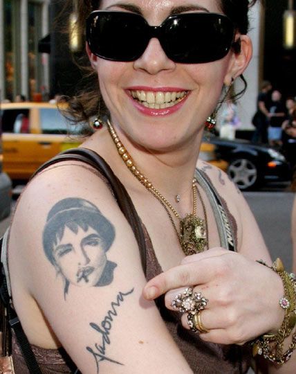 Madonna tattoos