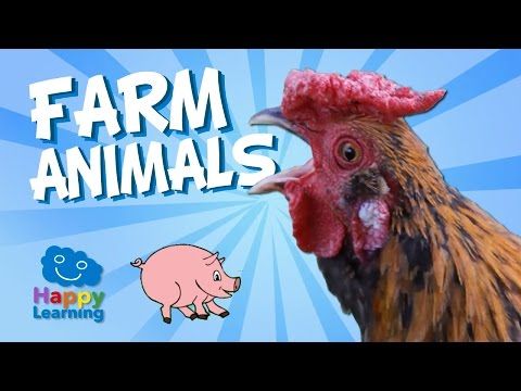 Aprende Inglés Los Animales De La Granja En Inglés Videos Educativos Para Niños Youtube Animals For Kids Kids Learning Learning Spanish