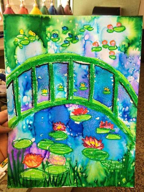 Claude Monet's Garden 1st grade