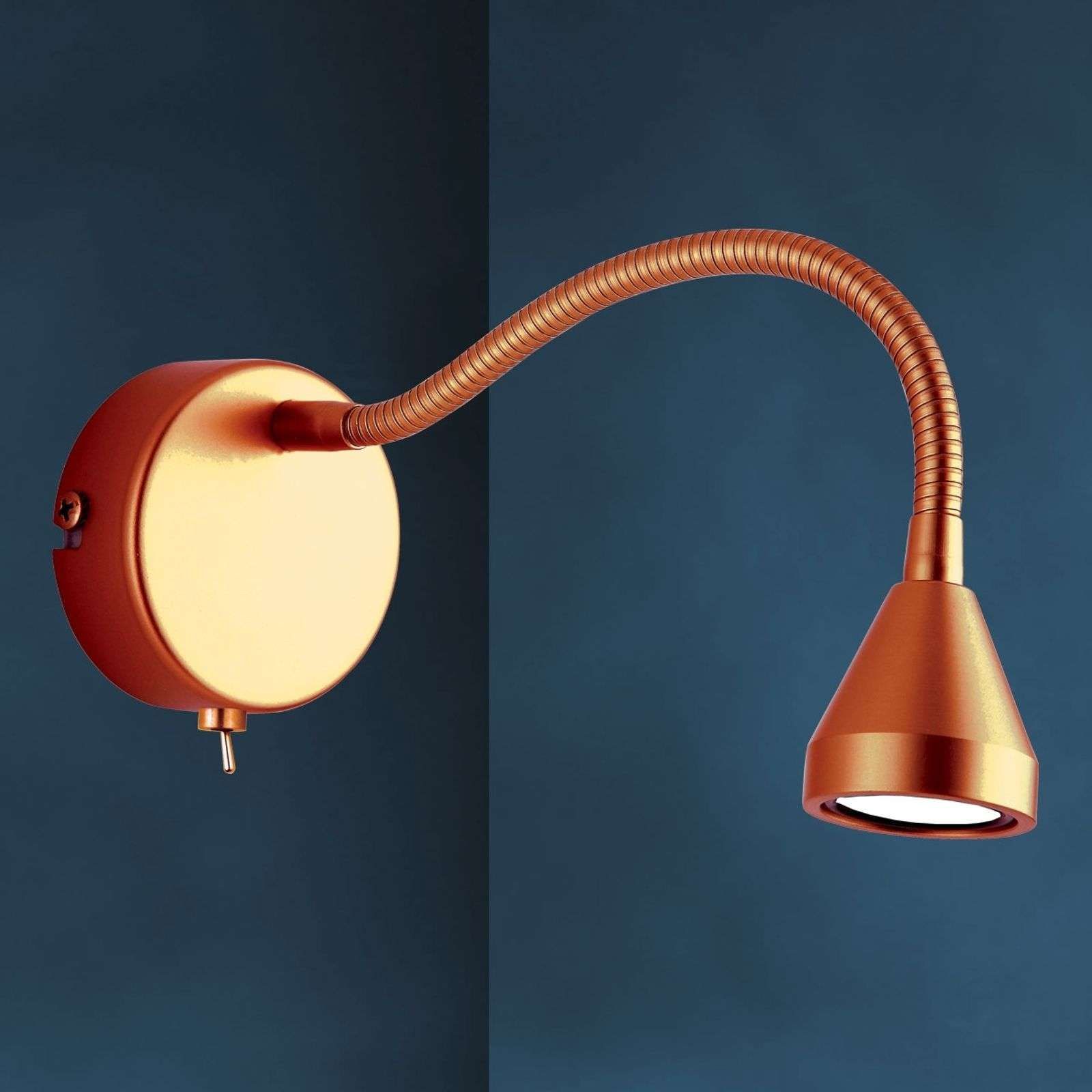 Flexibele LED-wandlamp MINI in antiek design - Led ...