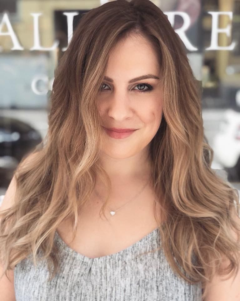 Hair And Makeup By Rocio Zurich Balayage Ombre Brond Wavy Hair