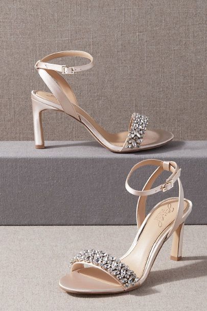 badgley mischka bridal shoes ivory