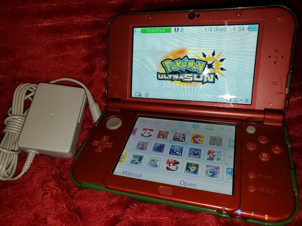 Nintendo New 3ds Xl 78 Games Pokemon Zelda Smash Bros Minecraft Mario Yoshi Minecraft Playing Game 3ds Xl Nintendo 3ds Nintendo