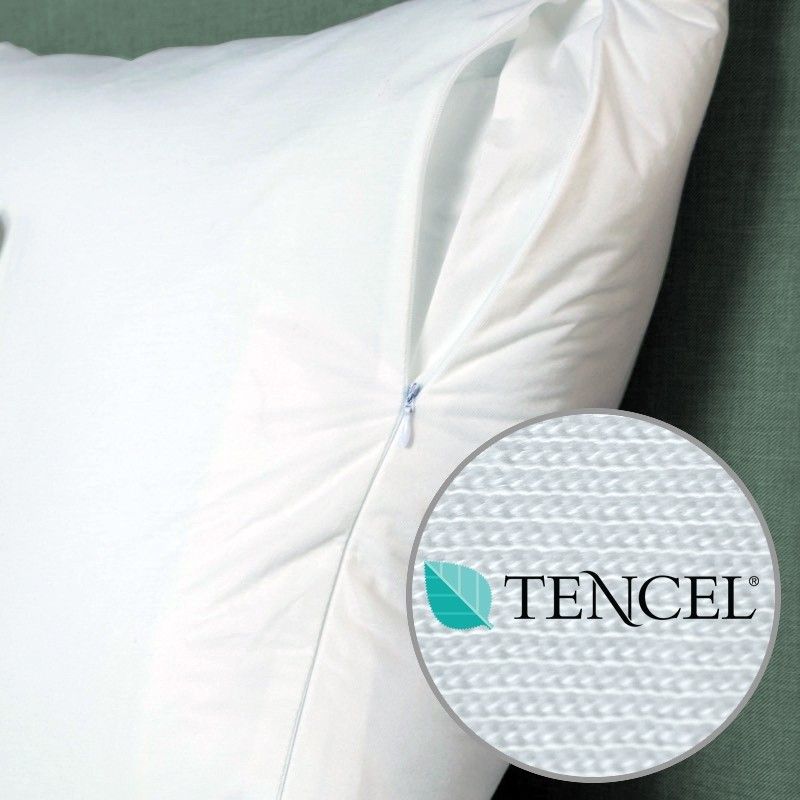 Lyocell Waterproof Pillow Cover Sweat stains of pillows. Cases covered