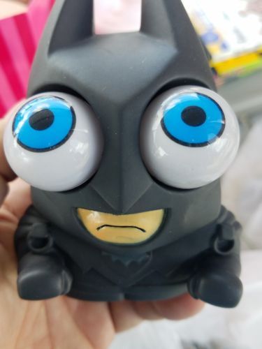 BATMAN eyes BUG OUT Squeeze toy Stress Relief ball popping martian