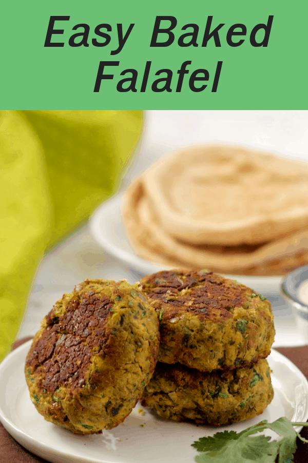 Easy baked falafel and tahini sauce (+ video) - Family Food on the Table