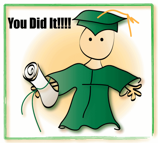 congratulate graduation