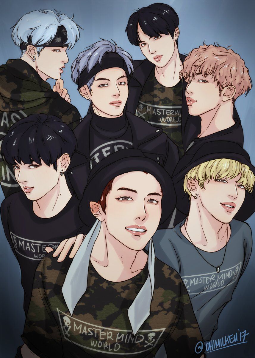 We Are BTS fanart Google Search Bts fanart, Bts