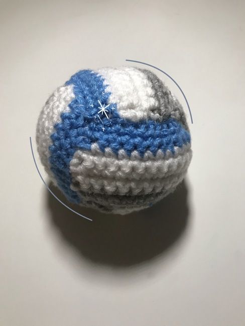 Volleyball stress ball and keychain: Enjoy making this #Crochet interactive pattern by Borence (@FlorenceCotnoir) only on @ribblr_it with unique tools - Free App available! Get this pattern now and start crafting! Volleyball, Stress Ball, Crochet Keychain, Free Apps, Interactive, Crochet Patterns, Crafting, Start, Tools
