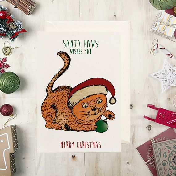 Santa Paws christmas cards Santa paws, Cards, Christmas cards