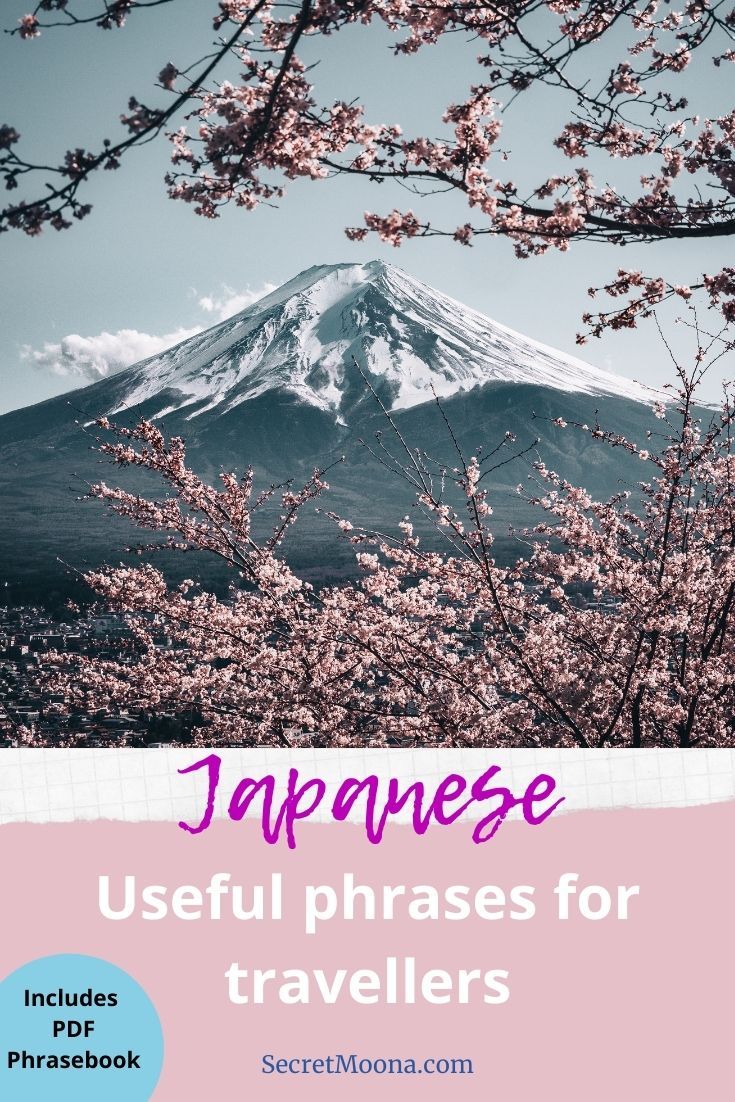 Useful Japanese phrases for travelling in the land of the Rising Sun. Includes a phrasebook | SecretMoona | Japan Travel | Japan Travel tips Japan Travel Guide, Asia Travel, Solo Travel, Travel Bucket, Go To Japan, Visit Japan, Japanese Greetings, Japanese Phrases, New Things To Learn