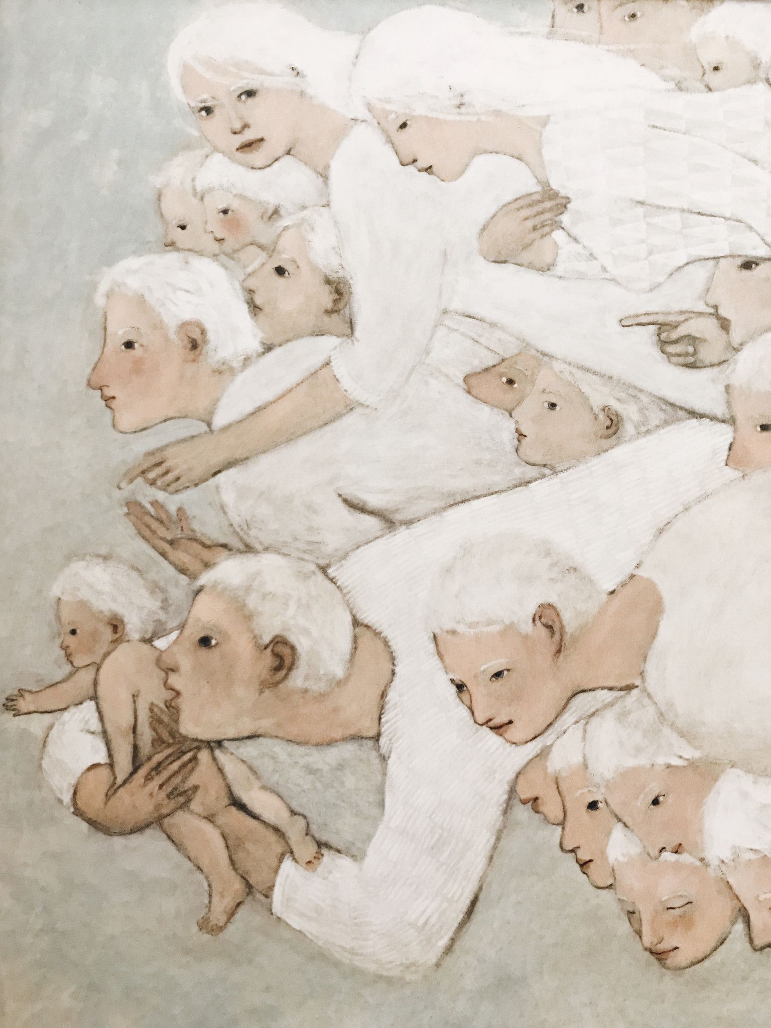 Brian Kershisnik, Church Artwork, Spiritual Artwork, Angel Drawing, Art Sacre, Lds Art, Angel Print, Angels Among Us, Soul Art