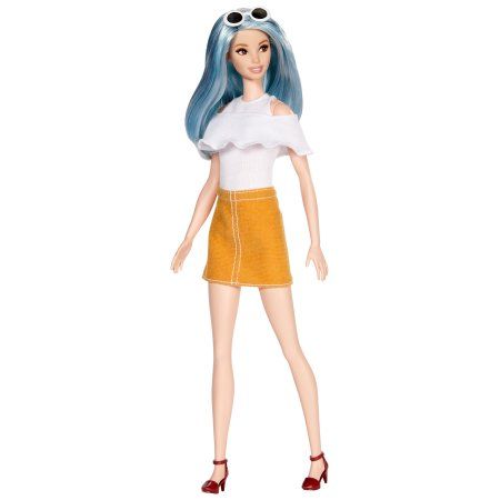 NEW ORANGE GRAPHIC LONG SLEEVES TOP BOHO FASHIONISTAS CLOTHES BARBIE FASHION